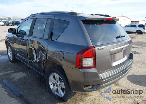 2016 Jeep Compass Sport из США, поврежденный, VIN 1C4NJCBAXGD518761